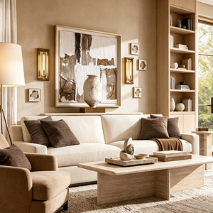 Sofá de 2 Plazas, Venta Directa de Fábrica, Sofá Seccional de Tela Moderno y Elegante, Doble Asiento, Estructura de Madera, para Sala de Estar - Product Image 3