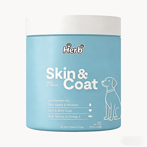 Friandises molles pour chiens OEM ODM riches en protéines pour la santé de la peau et du pelage avec acides gras oméga pour le soutien immunitaire OMGEA - Product Image 1