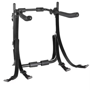 Charge 50kg coffre de <span class=keywords><strong>voiture</strong></span> VTT support de vélo de <span class=keywords><strong>voiture</strong></span> monté à l'arrière <span class=keywords><strong>porte</strong></span>-vélo <span class=keywords><strong>porte</strong></span>-vélos pour SUV, camions, berline, <span class=keywords><strong>voiture</strong></span> noir - Product Image 1