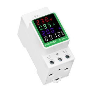 SINOTIMER SDM012 4 1 AC 110V 220V 99A Moniteur de tension, de courant et d'énergie électrique kWH, rail Z40, certifié CE RoHS - Product Image 5