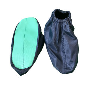 ที่คลุมรองเท้าใช้ซ้ำได้กันฝุ่นทำจากผ้าโพลีเอสเตอร์กันไฟฟ้าสถิตนุ่มกันฝุ่นสามารถนำกลับมาใช้ใหม่ได้ - Product Image 6