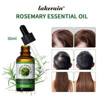 Huile Essentielle de Romarin Bio Naturelle Marque Blanche pour Femmes – Produits Capillaires pour Cheveux Noirs – Huile de Romarin pour la Croissance des Cheveux des Femmes Noires