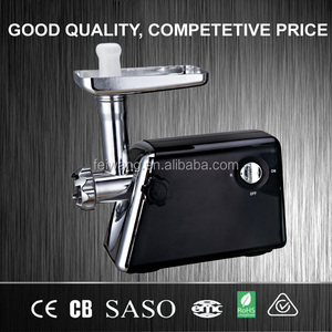 Aparato de cocina <span class=keywords><strong>manual</strong></span> y eléctrico de escritorio para el hogar con picadora y rebanadora de <span class=keywords><strong>carne</strong></span> con motor de cobre - Product Image 3