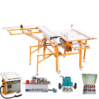 Scie à table coulissante professionnelle ZDS180, petite, pour le travail du bois, scie à panneaux robuste pour la fabrication de meubles avec une haute précision