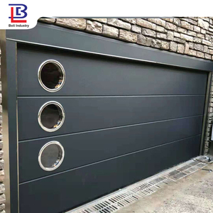 Tự Động PU Bọt Bánh Sandwich Bảng Điều Chỉnh Thép Cắt Cửa Nhà Để Xe Trượt Nâng Thiết Kế Cho Bên Ngoài Trên Chất Liệu Nhà Để Xe - Product Image 4