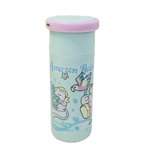 Botella Deportiva Aislada al Vacío de Acero Inoxidable de 450 ml con Asa de Transporte, Personalizable al por Mayor - Product Image 1