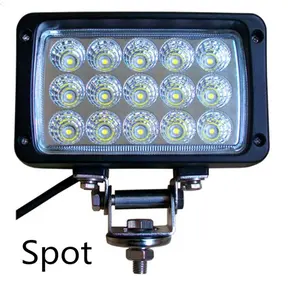 China hot sale motorcycle light 45W square LED car work light