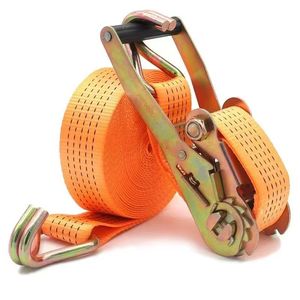 Sangles de tension très vendues par le fabricant, 1,5 pouce, 6 mètres, 2T, sangles de fixation pour le transport, sangles de cargaison en polyester. - Product Image 2