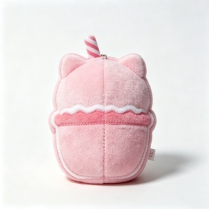 Custom <b>cat</b> boba plush, calico <b>cat</b> milk tea plush, strawberry bubble tea <b>cat</b> plush, pink <b>cat</b> drink stuffed toy - Product Image 5