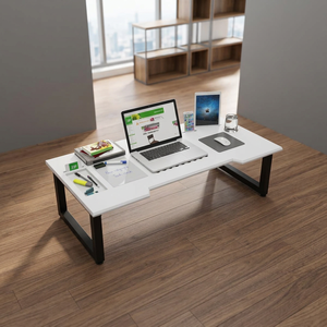 TECHDESK ขาตั้งแล็ปท็อปสีขาว 1.2 ม. X 60 ซม. X 35 ซม. แบบตั้งโต๊ะ - Product Image 3