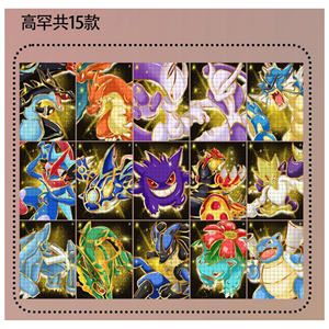 KY vente en gros chinois nouveau exclusif Original Pokemoned note éternelle Bond quatre saisons couleur Unique cartes en métal rares - Product Image 3