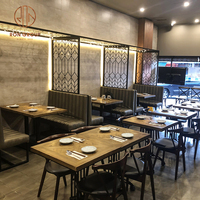 Ensemble de mobilier de salle à manger de luxe léger en bois/cuir de haute qualité, canapé, banc, chaise, table de salle à manger nordique moderne, tables de restaurant