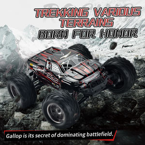 شاحنة تحكم عن بعد قابلة لإعادة الشحن بمقياس 1:12 للطرق الوعرة، سرعة عالية تصل إلى 42+ كم/ساعة، مقاومة للماء، مع خاصية العودة التلقائية لمسافة 100 متر - Product Image 2
