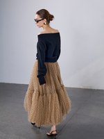 Pull en cachemire pur à 100 % pour femme, style vintage, col asymétrique côtelé, manches régulières, poignets et ourlet côtelés, doux, standard, chaud