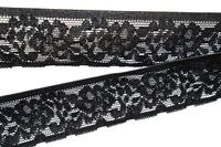 Ruban de dentelle élastique pour accessoires vestimentaires, diverses spécifications, MOQ 3000M, vente en gros, économique et tendance