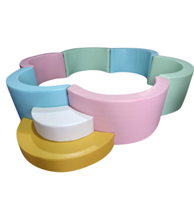 Fosse à balles commerciale en forme de fleur colorée de 8 pieds Soft Play <span class=keywords><strong>Daizy</strong></span> Ball Pool Pit pour la location de fêtes - Product Image 1