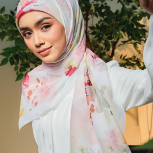 ผ้าพันคอฮิญาบสี่เหลี่ยมสำหรับผู้หญิงมุสลิมระบายอากาศได้ทุกฤดูจากประเทศมาเลเซีย - Product Image 2
