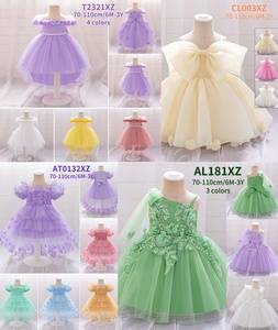 FSMKTZ Nuevo Modelo <span class=keywords><strong>Vestido</strong></span> <span class=keywords><strong>Blanco</strong></span> Bordado para Niña Recién Nacida Bautizo Primera Comunión Cumpleaños Traje Formal <span class=keywords><strong>de</strong></span> Boda para Bebé - Product Image 6