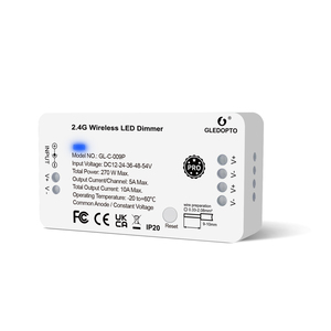 Contrôleur LED intelligent <span class=keywords><strong>Mini</strong></span> Pro GLEDOPTO Alexa Zigbee <span class=keywords><strong>3</strong></span>.0 Monochrome CCT RGBW RGBWW pour éclairage LED - Product Image 1