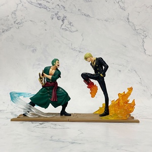 <span class=keywords><strong>Figura</strong></span> de Anime de PVC japonés de 14-16CM, 1 pieza, <span class=keywords><strong>Sanji</strong></span> Roronoa Zoro, <span class=keywords><strong>figura</strong></span> de juguete, <span class=keywords><strong>figura</strong></span> de estatua de PVC de Anime - Product Image 4