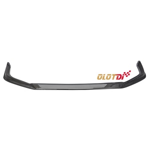 Carbon Fiber V Style Front Bumper Lip Chin Spoiler Front <b>Splitter</b> for Honda Civic 11TH FL1 FE1 FL4 Auto Tuning - Product Image 1