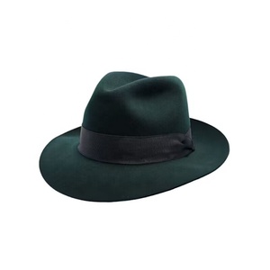 Classic 100% Wool <strong>1920s</strong> Gatsby <strong>Gangster</strong> Fedora Hat for <strong>Men</strong> and Women Fall Felt Wide Brim Panama Derby Hat - Product Image 3