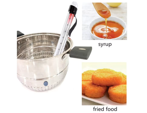 Thermomètre à bougie en verre à bonbons Deep Fry cuisine <span class=keywords><strong>sucre</strong></span> gelée thermomètre de <span class=keywords><strong>cuisson</strong></span> <span class=keywords><strong>Sucre</strong></span> bonbons gelée thermomètre à frire - Product Image 5