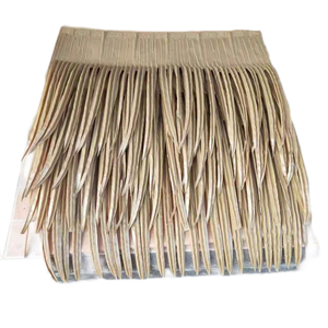 Mexikanisches Palmblatt-Strohdach Feuerfestes synthetisches Palmen dach für Tiki-Hütten - Product Image 1