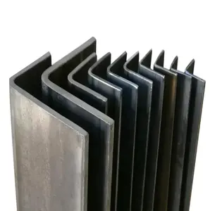 Hot Rolled Steel Angel Iron Ms L Angle Steel Bar With Hole For Construction 125Mm X 75Mm Shelf Bracket Steel Angles prices