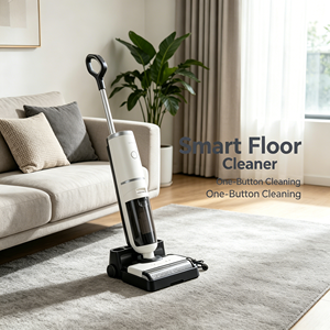 Mopa Aspiradora Inalámbrica Inteligente para Limpieza en Seco y Húmedo con Diseño Reclinable de 180 Grados y Función de Secado en Frío y Caliente - Product Image 1