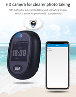 Dispositif de détection de chute pour les personnes âgées et les enfants, GPS avec alerte SOS, bouton d'alarme de panique GSM, tracker IP67