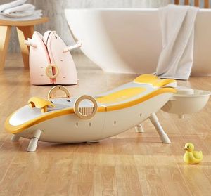 Chaise de shampooing pliante multifonctionnelle en plastique mignonne pour bébé facile à ranger pour les enfants âgés de 1 à 5 ans - Product Image 5