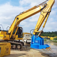 Pince électromagnétique pour levage de ferraille métallique, accessoire d'excavatrice
