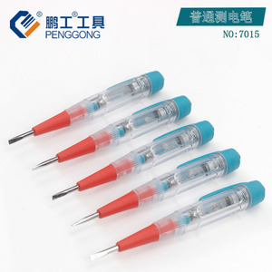 Penggong Test Pencil 7015 Ac Dc Voltage <b>Detector</b> Led Indicator Electrician Tool For Household <b>Wiring</b> Inspection - Product Image 4