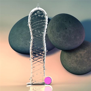 Préservatifs en cristal, cristal pour préservatif, pointes de dragon fortes, préservatifs en cristal à pois pour hommes, pénis - Product Image 4