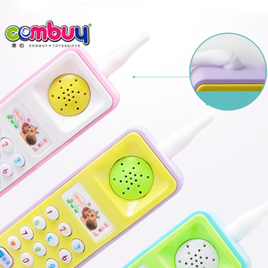 Infantile del bambino del gioco mobile di illuminazione musicali di plastica del telefono delle cellule dei capretti giocattolo - Product Image 6