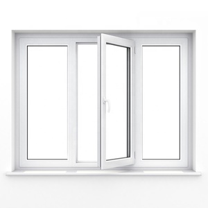 Chứng nhận CE uPVC hồ sơ cửa sổ khuôn cửa sổ với thiết kế nướng đôi kính chống noised <span class=keywords><strong>PVC</strong></span> cửa sổ khuôn cửa sổ - Product Image 6
