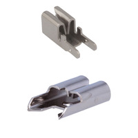 Clips de fusible en cuivre personnalisés pièces de rechange pour cuisinière à induction circuits imprimés Clips à ressort en métal plat en acier cuivre laiton Pcb