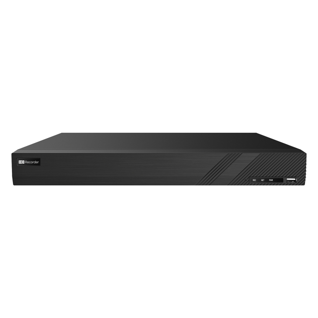 16CH TVT 8MP Security Camera POE NVR with 2pcS ATAS Ynchronous Playback Mobile App SuperLive Plus