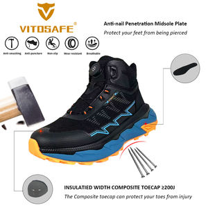 Nouveau Design <span class=keywords><strong>Tendance</strong></span> 2025 Chaussures <span class=keywords><strong>de</strong></span> <span class=keywords><strong>Sécurité</strong></span> Montantes Décontractées pour Hommes à Prix d'Usine Baskets <span class=keywords><strong>de</strong></span> Travail Basses Rehaussantes et Lumineuses - Product Image 4