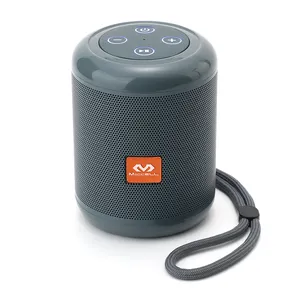 MICCELL Speaker Mini Nirkabel, Pengeras Suara Mini Tali Pc Radio Mini, Pemutar Musik Mp3 Disko Portabel