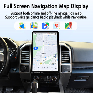 Radio de Auto con Pantalla Táctil de 16.8 Pulgadas, Android Auto, GPS, Navegación, CarPlay Inalámbrico, 128GB, Compatible con Ford F150 F250 F450 Raptor 2015-2020 - Product Image 4