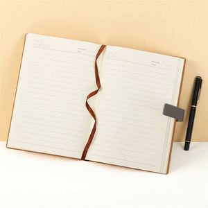 Promotion High Quality Best Price <b>A5</b> PU Leather Hardcover <b>Diary</b> 100 Sheets OEM ODM Custom School Supplies Zhejiang for Girls - Product Image 3