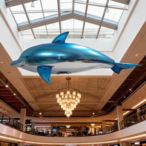 Palloncini Gonfiabili a Tema Marino: Polpo Volante, Cavalluccio Marino, Pesce Tropicale, Prodotti in Pellicola di Alluminio Riempiti di Elio con Telecomando - Product Image 5