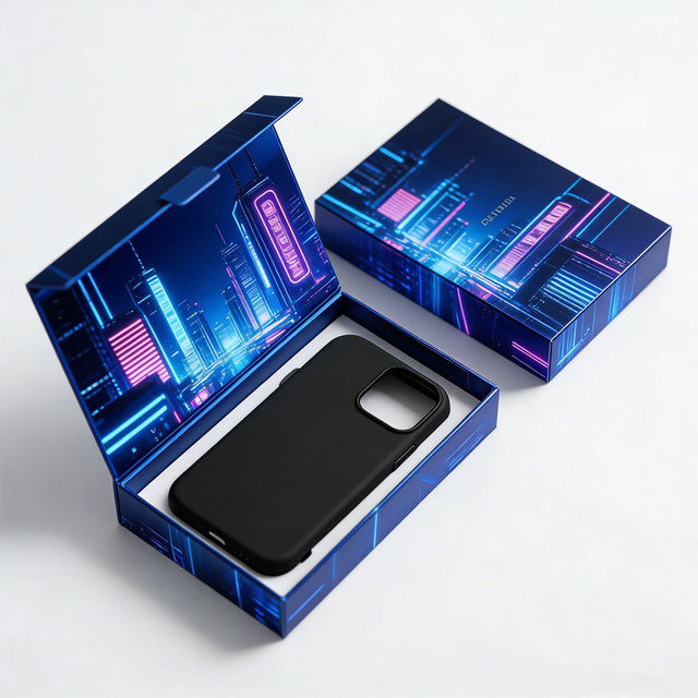 Wholesale Luxury Custom Mobile Phone Case Packaging Premium Electronics Gift Box Large Order Bulk for OEM ODM