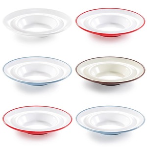A5 <b>melamine</b> straw hat <b>plate</b>, deep <b>plate</b>, plastic tableware, hotel restaurant dish <b>plate</b>, Western food soup <b>plate</b>, artistic - Product Image 1