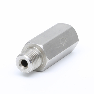 Válvula de Retención Unidireccional Hidráulica de Acero al Carbono DIF, Nueva, de 1/4'', 3/8'' y 1/2'', Válvula de Retención de Una Vía - Product Image 4