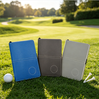 Porta Scorecard da Golf in Pelle PU, Custodia per Libretto dei Risultati, Portatile, Accessorio da Golf, Idea Regalo
