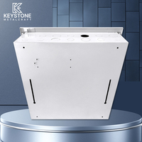 Boîtier de distribution d'alimentation DVR WiFi en acier inoxydable de haute qualité pour l'Irak, prise d'extension 3 voies avec verrouillage anti-effraction 80A 230V