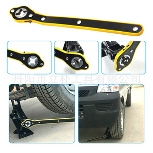 Car Jack Hand Crank Lever Tool Steel Manual Handle Universal Car Jack Accessory - Product Image 4